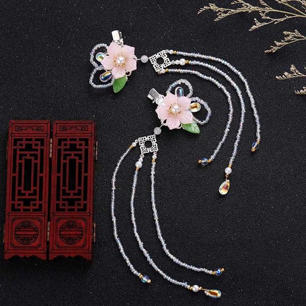 hair clips & barrettes retro ancient hanfu headdress long tassel step shake hairclip pink flowers shape hairpins girl headpiece helh889, Golden;silver
hair clips & barrettes retro ancient hanfu headdress long tassel step shake hairclip pink flowers shape hairpins girl headpiece helh889, Golden;silver