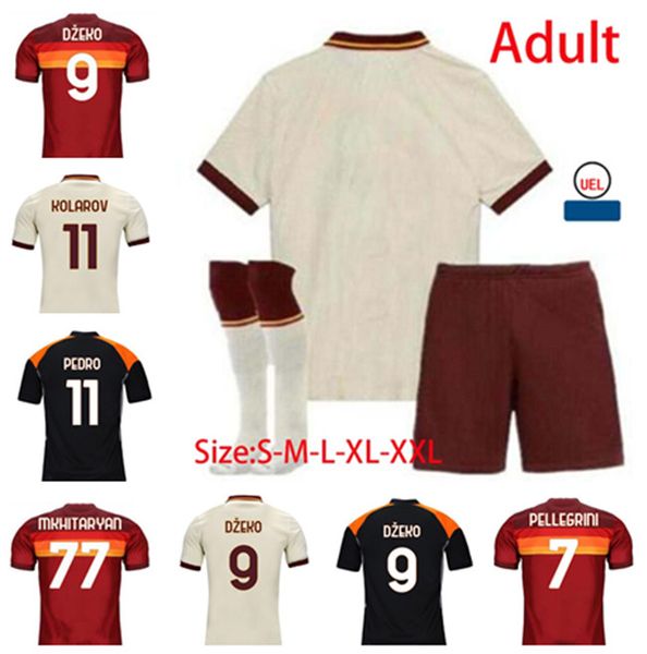 classic20-20soccer jersey de rossi dzeko totti pellegrini kolarov zaniolo florenzi 20&21 + kids kit home away high-quality, Black;yellow
classic20-20soccer jersey de rossi dzeko totti pellegrini kolarov zaniolo florenzi 20&21 + kids kit home away high-quality, Black;yellow