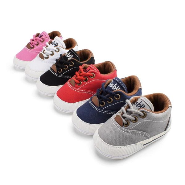 first walkers infant baby canvas sneaker kids prewalker casual anti-slip rubber sole lace-up toddler walker footwear shoes
first walkers infant baby canvas sneaker kids prewalker casual anti-slip rubber sole lace-up toddler walker footwear shoes