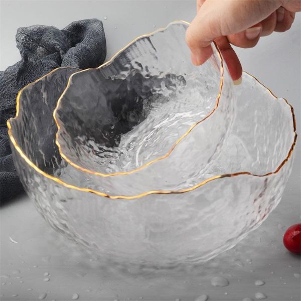 glass bowl irregular gold inlay edge salad fruit rice serving bowls storage container lunch bento box decoration tableware
glass bowl irregular gold inlay edge salad fruit rice serving bowls storage container lunch bento box decoration tableware