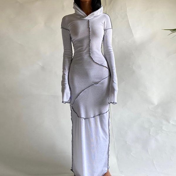casual dresses fashion women bodycon slim close-fitting dress solid color long sleeve hooded one-piece 2021 streetwear, Black;gray
casual dresses fashion women bodycon slim close-fitting dress solid color long sleeve hooded one-piece 2021 streetwear, Black;gray