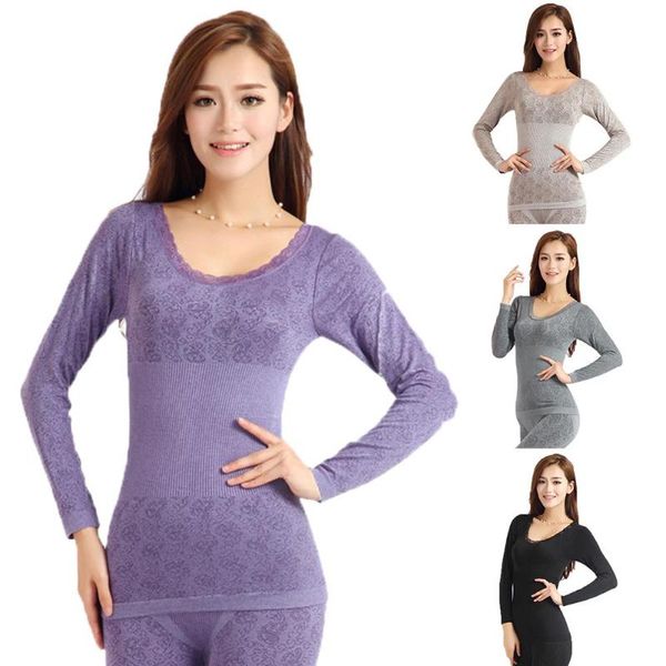women's leggings 2021 lace thermal underwear ladies clothes winter seamless antibacterial warm elasticity body shaping underwears sets, Black
women's leggings 2021 lace thermal underwear ladies clothes winter seamless antibacterial warm elasticity body shaping underwears sets, Black