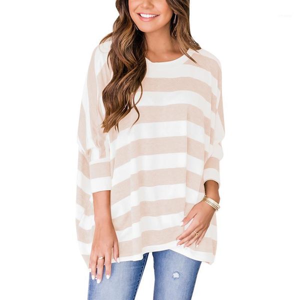 women's sweaters autumn knitting pullover women seven-points sleeve stripe printed sweater round neck loose casual female jumpers, White;black
women's sweaters autumn knitting pullover women seven-points sleeve stripe printed sweater round neck loose casual female jumpers, White;black