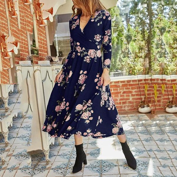 casual dresses women summer autumn dress 2021 vintage floral print v neck long sleeve comfortable a-line elegant, Black;gray
casual dresses women summer autumn dress 2021 vintage floral print v neck long sleeve comfortable a-line elegant, Black;gray