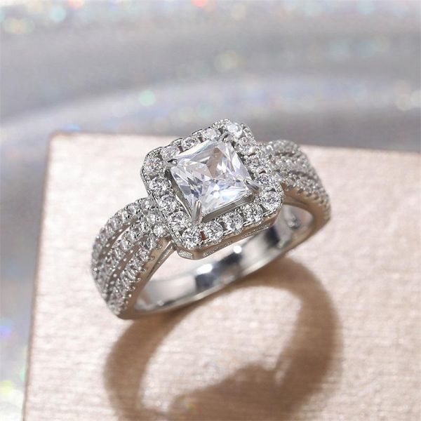 wedding rings caoshi square-shaped cz bands for women unique design sliver color female engagement temperament accessories, Slivery;golden
wedding rings caoshi square-shaped cz bands for women unique design sliver color female engagement temperament accessories, Slivery;golden