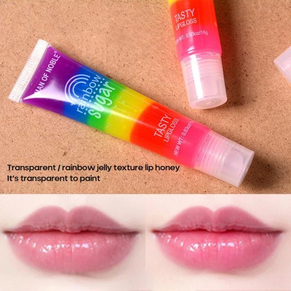 lip gloss 1pc jelly oil rainbow tube tasty transparent moisturizing lasting nourish lips skin beauty care tslm1
lip gloss 1pc jelly oil rainbow tube tasty transparent moisturizing lasting nourish lips skin beauty care tslm1