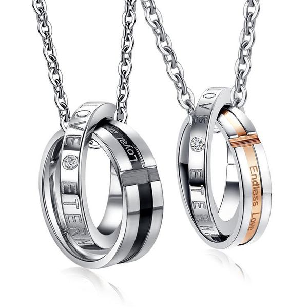 stainless steel necklace couples crystal pendants necklaces women men fashion memorial jewelry pendant, Silver
stainless steel necklace couples crystal pendants necklaces women men fashion memorial jewelry pendant, Silver