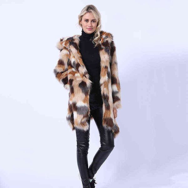 autumn faux fur leather jacket womens warm mid-length fur leather coat women loose jackets winter thicken fashion 211213, Black
autumn faux fur leather jacket womens warm mid-length fur leather coat women loose jackets winter thicken fashion 211213, Black