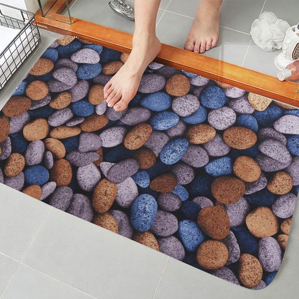 bath mats 3d beautiful cobblestone slip-resistant mat water absorption tpr bottom non-slip toilet entrance door rug bathroom
bath mats 3d beautiful cobblestone slip-resistant mat water absorption tpr bottom non-slip toilet entrance door rug bathroom