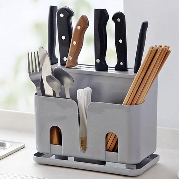 storage bottles & jars home chopsticks with knife holder drain tray non-slip bottom tableware integrated practical rack for kitchen accessor
storage bottles & jars home chopsticks with knife holder drain tray non-slip bottom tableware integrated practical rack for kitchen accessor