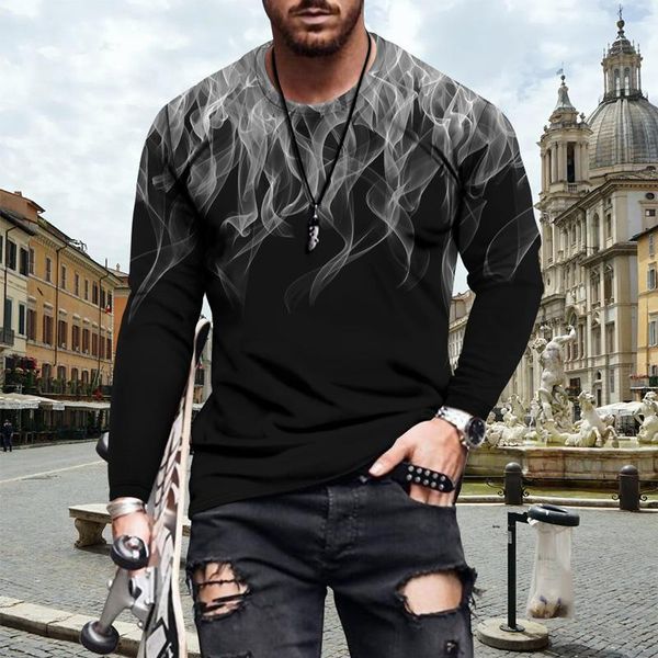 men's hoodies & sweatshirts oversized t-shirt pure color gradient o-neck long sleeve basic clothes base top, Black
men's hoodies & sweatshirts oversized t-shirt pure color gradient o-neck long sleeve basic clothes base top, Black