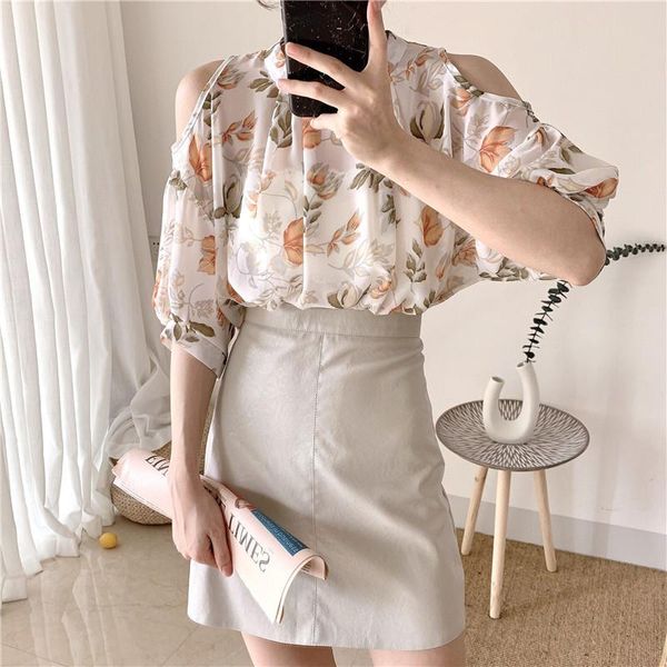 fashion womens chiffon long puff sleeve off shoulder blouses loose casual blouse lady shirt women's & shirts, White
fashion womens chiffon long puff sleeve off shoulder blouses loose casual blouse lady shirt women's & shirts, White