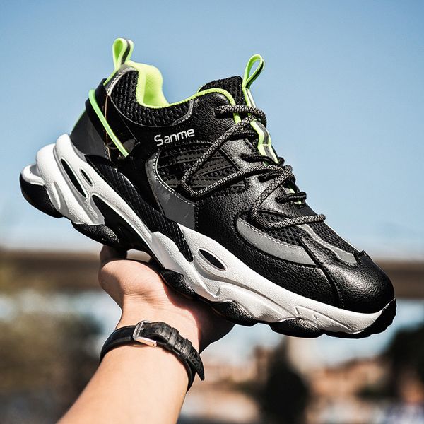 sports shock absorption running sho white autumn and winter men's coconut daddy light, Black
sports shock absorption running sho white autumn and winter men's coconut daddy light, Black