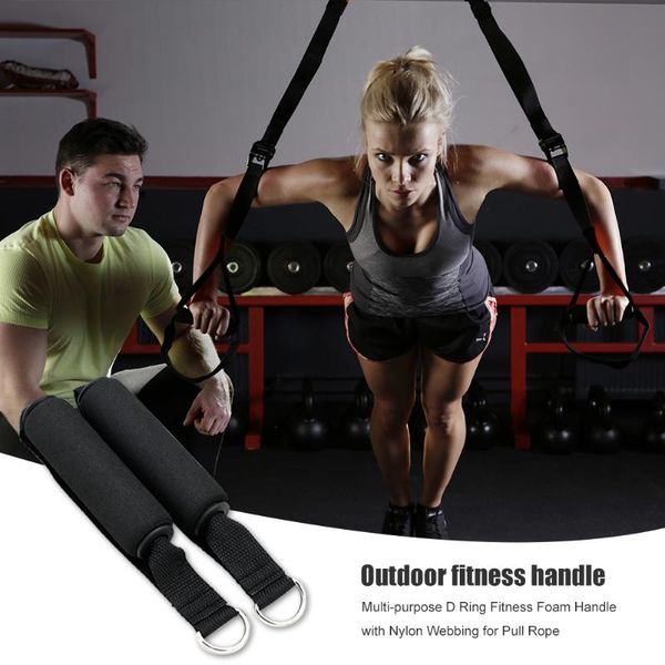 accessories foam padded fitness handle with nylon webbing effective multi-purpose d ring working-out for pull rope
accessories foam padded fitness handle with nylon webbing effective multi-purpose d ring working-out for pull rope