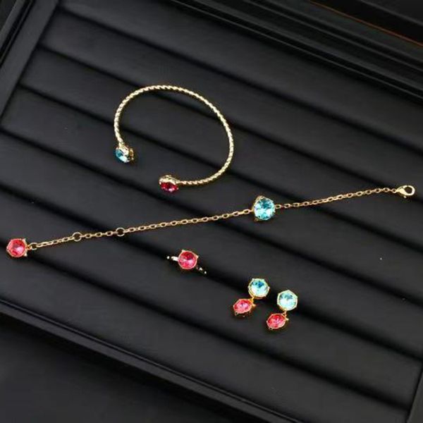 fashion bracelet ancient family lion head earrings net red same color diamond ring female, Black
fashion bracelet ancient family lion head earrings net red same color diamond ring female, Black
