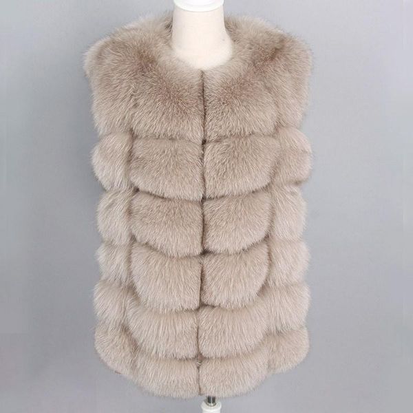 women's fur & faux natural vest coat 68cm multi-color optional real jacket jackets for women winter, Black
women's fur & faux natural vest coat 68cm multi-color optional real jacket jackets for women winter, Black