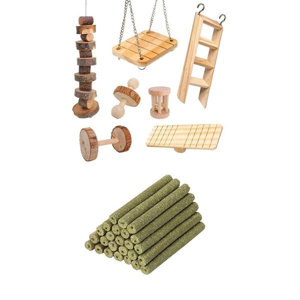 small animal supplies 7pcs toys guinea pig hamster chew with 40pcs natural mixed grass stick chinchilla
small animal supplies 7pcs toys guinea pig hamster chew with 40pcs natural mixed grass stick chinchilla