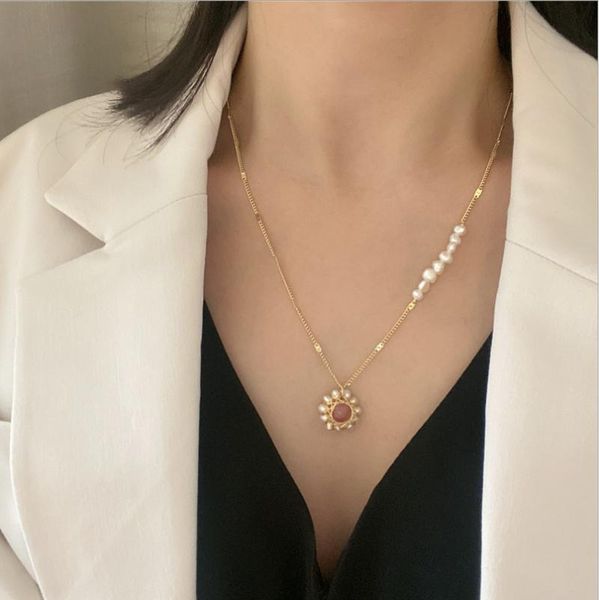 sterling silver french super fairy freshwater pearl necklace korean autumn and winter sweater chain flower gift chains
sterling silver french super fairy freshwater pearl necklace korean autumn and winter sweater chain flower gift chains