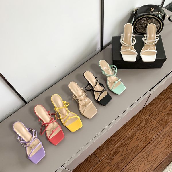 summer new net celebrity slipper word with transparent high-heeled sandals female thick with crystal heel sandals and slippers for outer wea, Black
summer new net celebrity slipper word with transparent high-heeled sandals female thick with crystal heel sandals and slippers for outer wea, Black