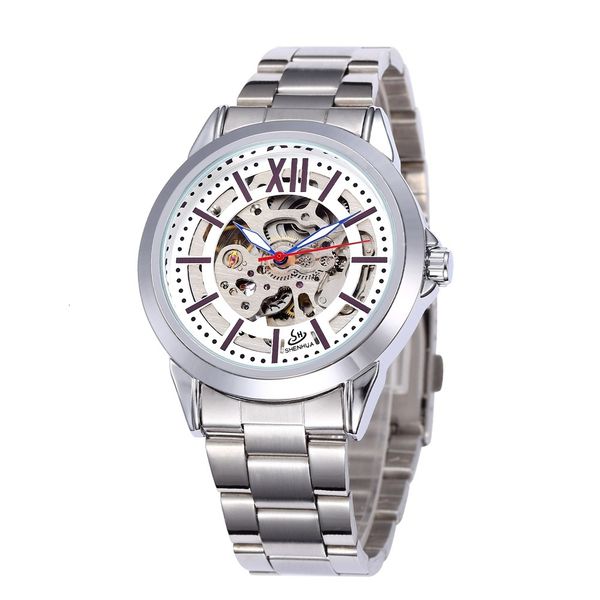 shenhua men's fashion and leisure hollow surface steel automatic mechanical watch, Slivery;brown
shenhua men's fashion and leisure hollow surface steel automatic mechanical watch, Slivery;brown