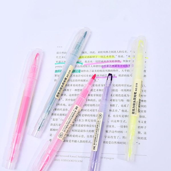 highlighters 1pc stationery double headed fluorescent pen hook highlighter color mark cute flash school student gifts 8, Black;red
highlighters 1pc stationery double headed fluorescent pen hook highlighter color mark cute flash school student gifts 8, Black;red