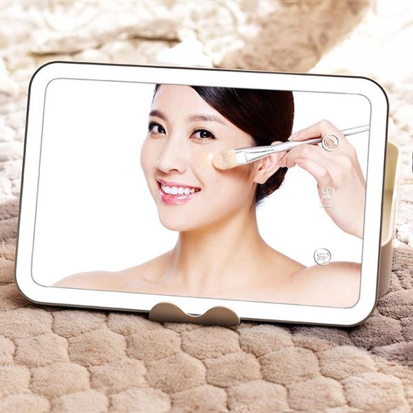 compact mirrors led cosmetic mirror with storage box, flat jewelry intelligent fill light, rechargeable beauty
compact mirrors led cosmetic mirror with storage box, flat jewelry intelligent fill light, rechargeable beauty