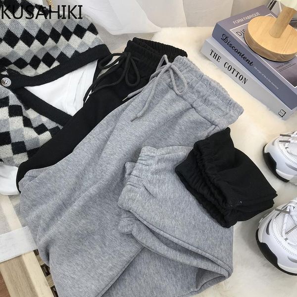 women's pants & capris kusahiki harem sweatpants 2021 spring causal lace up stretch high waist women korean solid femme ankle trousers, Black;white
women's pants & capris kusahiki harem sweatpants 2021 spring causal lace up stretch high waist women korean solid femme ankle trousers, Black;white