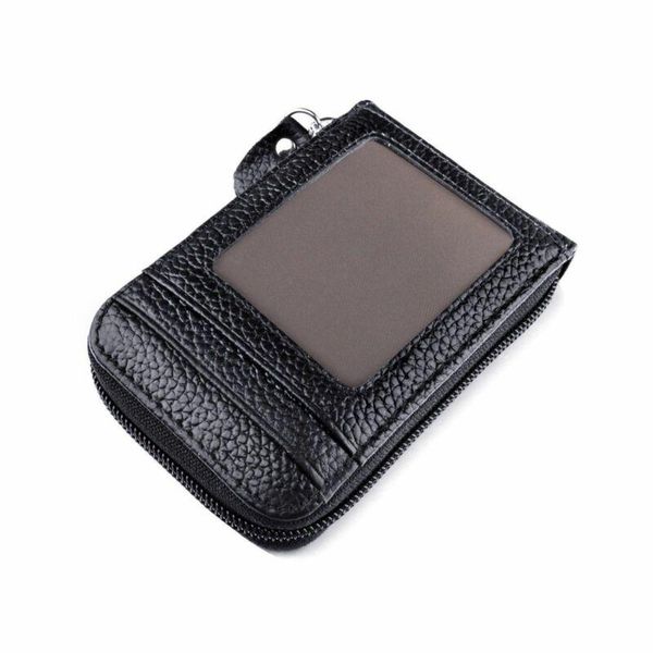card holders men's wallet genuine leather holder business alligator blocking zipper thin male tarjetero, Brown;gray
card holders men's wallet genuine leather holder business alligator blocking zipper thin male tarjetero, Brown;gray