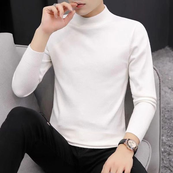 men's sweaters bonjean winter knitted jumper turtleneck pullovers casual men shirt long sleeve tight sweater girls korean, White;black
men's sweaters bonjean winter knitted jumper turtleneck pullovers casual men shirt long sleeve tight sweater girls korean, White;black