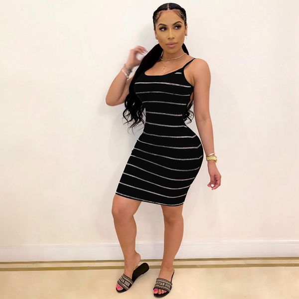 striped casual summer bodycon dress women 2021 cotton open back spaghetti strap backless dress short club party mini dress, Black;white
striped casual summer bodycon dress women 2021 cotton open back spaghetti strap backless dress short club party mini dress, Black;white