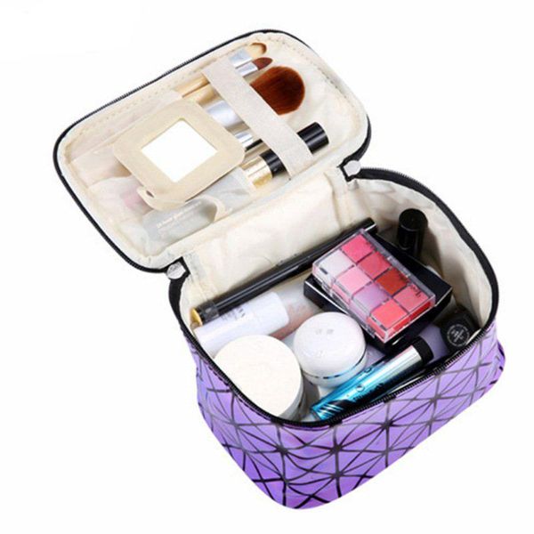 eyebrow tools & stencils pu leather toiletry bag large capacity makeup organizer cosmetic with dual zipper, for cosmetics brushes
eyebrow tools & stencils pu leather toiletry bag large capacity makeup organizer cosmetic with dual zipper, for cosmetics brushes