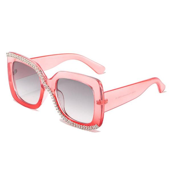 sunglasses fashion trend men's and women's square 2021 personalized rhinestone, White;black
sunglasses fashion trend men's and women's square 2021 personalized rhinestone, White;black