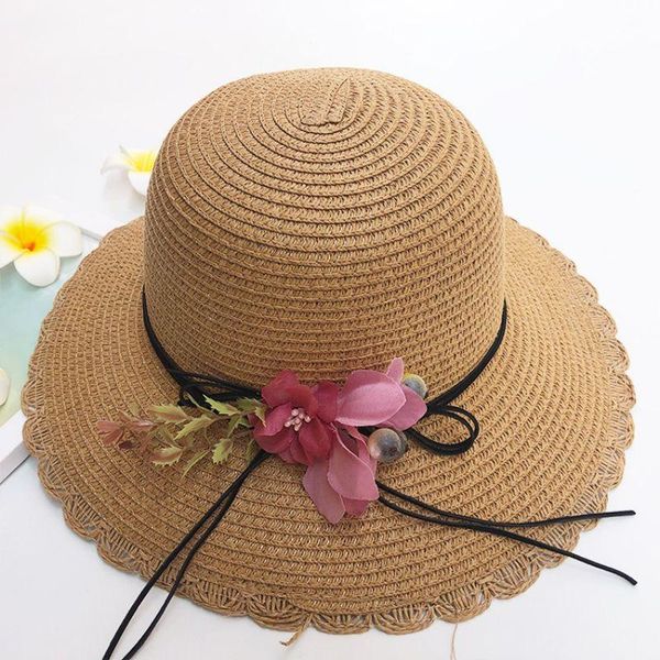 wide brim hats summer korean women straw hat outdoor sunscreen sun beach casual protection, Blue;gray
wide brim hats summer korean women straw hat outdoor sunscreen sun beach casual protection, Blue;gray