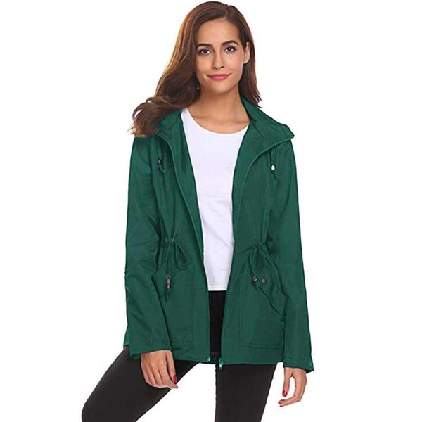 women's trench coats womens outside waterproof lightweight windbreaker autumn solid raincoat with hooded overcoat rain jackets for ladi, Tan;black
women's trench coats womens outside waterproof lightweight windbreaker autumn solid raincoat with hooded overcoat rain jackets for ladi, Tan;black
