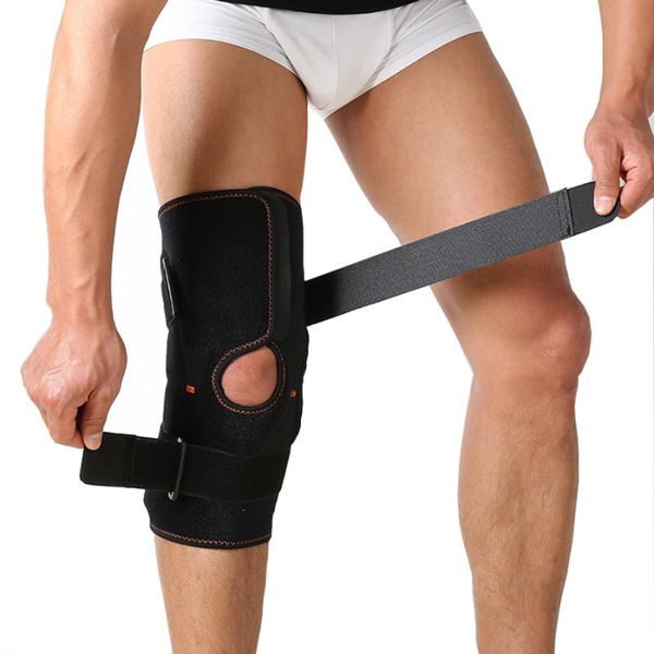 elbow & knee pads 1 pcs professional outdoor sports kneepad neoprene elastic open patella adjustable plastic steel support brace protector, Black;gray
elbow & knee pads 1 pcs professional outdoor sports kneepad neoprene elastic open patella adjustable plastic steel support brace protector, Black;gray