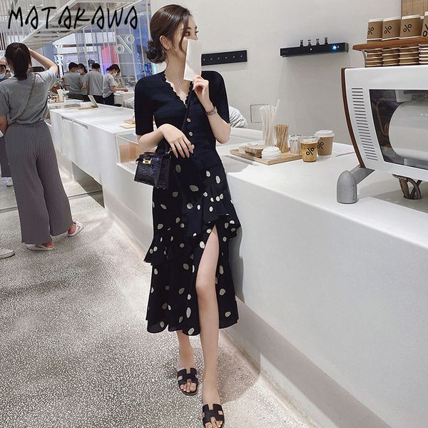 matakawa empire waist floral women's skirt cascade ruffle skirts for women elegant split long skirts faldas mujer moda 210513, Black
matakawa empire waist floral women's skirt cascade ruffle skirts for women elegant split long skirts faldas mujer moda 210513, Black