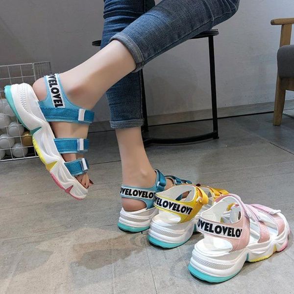 dress shoes summer women platform sandals chunky wedge woman designers yellow pink open toe beach casual gladiator sandal sports, Black
dress shoes summer women platform sandals chunky wedge woman designers yellow pink open toe beach casual gladiator sandal sports, Black