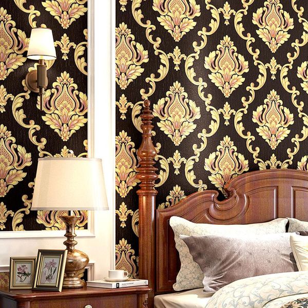 luxury damask wallpaper black blue red pvc wall paper roll waterproof cover living room bedroom home decor wallpapers
luxury damask wallpaper black blue red pvc wall paper roll waterproof cover living room bedroom home decor wallpapers