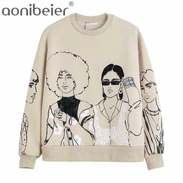 character printed women sweatshirts spring autumn long sleeve drop shoulder pullovers female loose casual hoodies 210604, Black
character printed women sweatshirts spring autumn long sleeve drop shoulder pullovers female loose casual hoodies 210604, Black