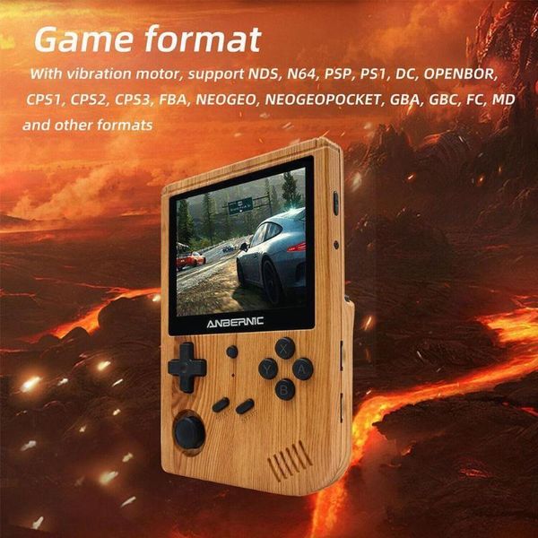 portable game players rg351v handheld player wood grain combat console retro rk3326 for child quad usb mini ips core r2q3
portable game players rg351v handheld player wood grain combat console retro rk3326 for child quad usb mini ips core r2q3