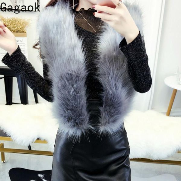 women's vests gagaok women streetwear vest autumn winter arrival solid short v-neck open stitch slim wild soft warm fmale fashion, Black;white
women's vests gagaok women streetwear vest autumn winter arrival solid short v-neck open stitch slim wild soft warm fmale fashion, Black;white