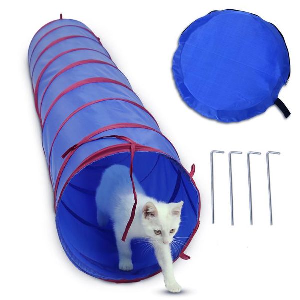 cat toys pet tunnel play funny dog 2mlong kitten toy collapsible agility obedience training easy pack
cat toys pet tunnel play funny dog 2mlong kitten toy collapsible agility obedience training easy pack