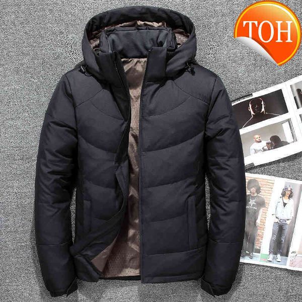 white duck thick down jacket men coat snow parkas male warm brand clothing winter outerwear, Black
white duck thick down jacket men coat snow parkas male warm brand clothing winter outerwear, Black