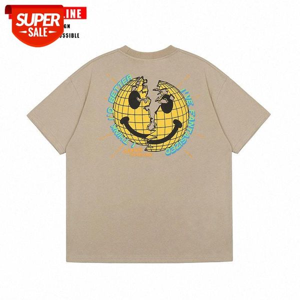 streetwear men ins summer = smiley face loose t-shirt short-sleeved korean fashion brand young couple tee #8f9u, White;black
streetwear men ins summer = smiley face loose t-shirt short-sleeved korean fashion brand young couple tee #8f9u, White;black