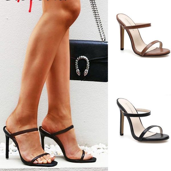 slippers women sandals fashion thin high heels shoes summer 2021 elegant outdoor casual woman, Black
slippers women sandals fashion thin high heels shoes summer 2021 elegant outdoor casual woman, Black