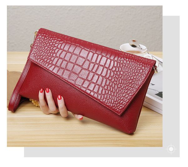 korean women bags genuine leather bag women's cowhide crocodile pattern clutch womens shoulder crossbody small b7t73
korean women bags genuine leather bag women's cowhide crocodile pattern clutch womens shoulder crossbody small b7t73
