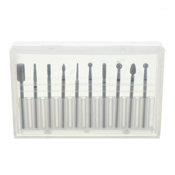 10pcs/box nail art grinding electric manicure drill bits machine diamond bit gel polish cuticle removal brush mill kit1, Silver
10pcs/box nail art grinding electric manicure drill bits machine diamond bit gel polish cuticle removal brush mill kit1, Silver