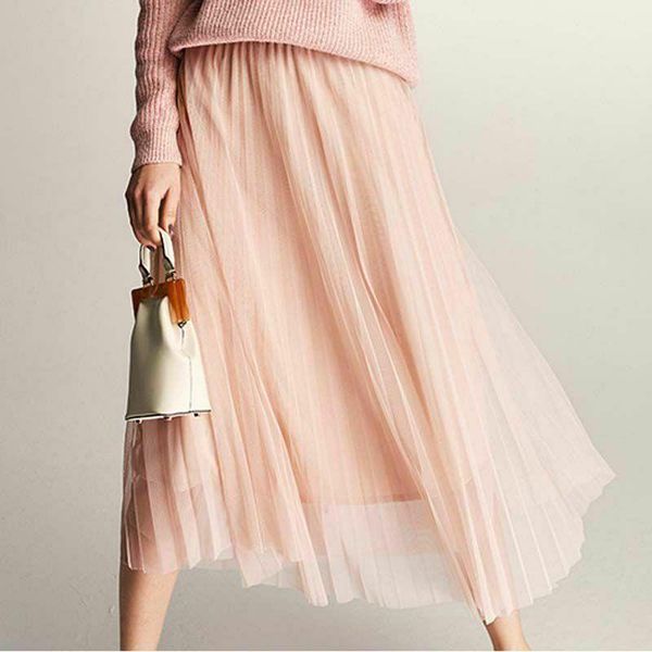 women mesh gauze tulle pleated long skirt chiffon skirts floor length ruffles white summer boho maxi, Black
women mesh gauze tulle pleated long skirt chiffon skirts floor length ruffles white summer boho maxi, Black