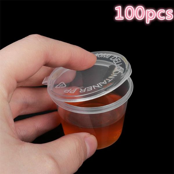storage bottles & jars 100 pcs 25/50ml plastic takeaway sauce cup containers box with hinged lids pigment paint palette disposable box.
storage bottles & jars 100 pcs 25/50ml plastic takeaway sauce cup containers box with hinged lids pigment paint palette disposable box.
