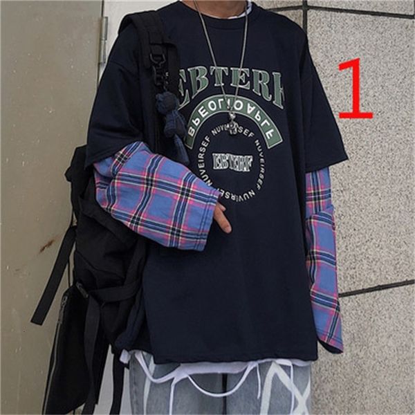 t shirts autumn ins trend tide brand printed long-sleeved t-shirt loose korean version, White;black
t shirts autumn ins trend tide brand printed long-sleeved t-shirt loose korean version, White;black